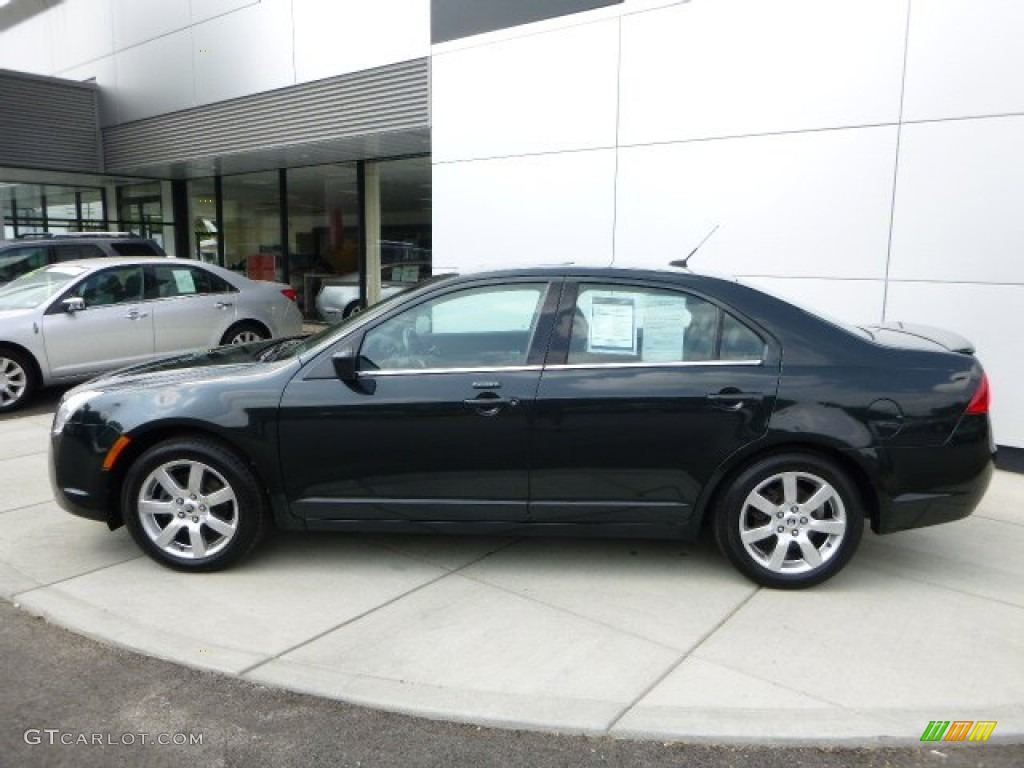 2010 Milan V6 Premier - Atlantis Green Metallic / Dark Charcoal photo #2