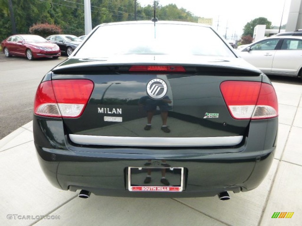 2010 Milan V6 Premier - Atlantis Green Metallic / Dark Charcoal photo #4