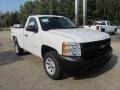 2013 Summit White Chevrolet Silverado 1500 Work Truck Regular Cab 4x4  photo #11