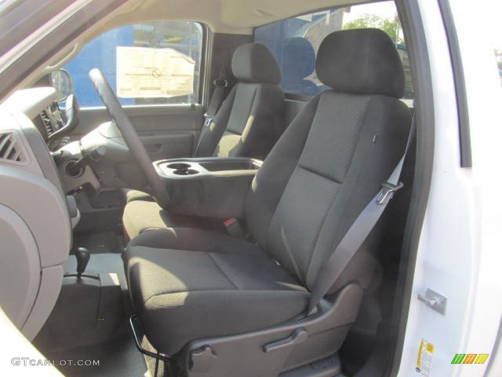 2013 Silverado 1500 Work Truck Regular Cab 4x4 - Summit White / Ebony photo #14