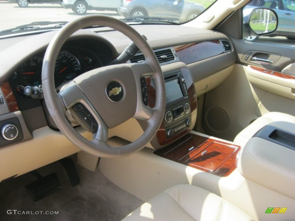 2009 Tahoe LTZ 4x4 - White Diamond Tricoat / Light Cashmere photo #14