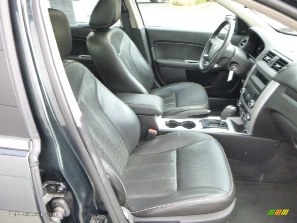 2010 Milan V6 Premier - Atlantis Green Metallic / Dark Charcoal photo #10