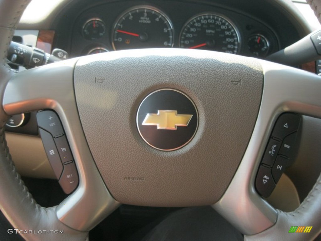 2009 Tahoe LTZ 4x4 - White Diamond Tricoat / Light Cashmere photo #16