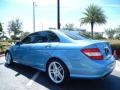 2010 Quartz Blue Metallic Mercedes-Benz C 300 Sport  photo #5