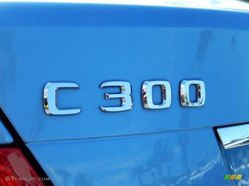 2010 C 300 Sport - Quartz Blue Metallic / Almond/Mocha photo #9