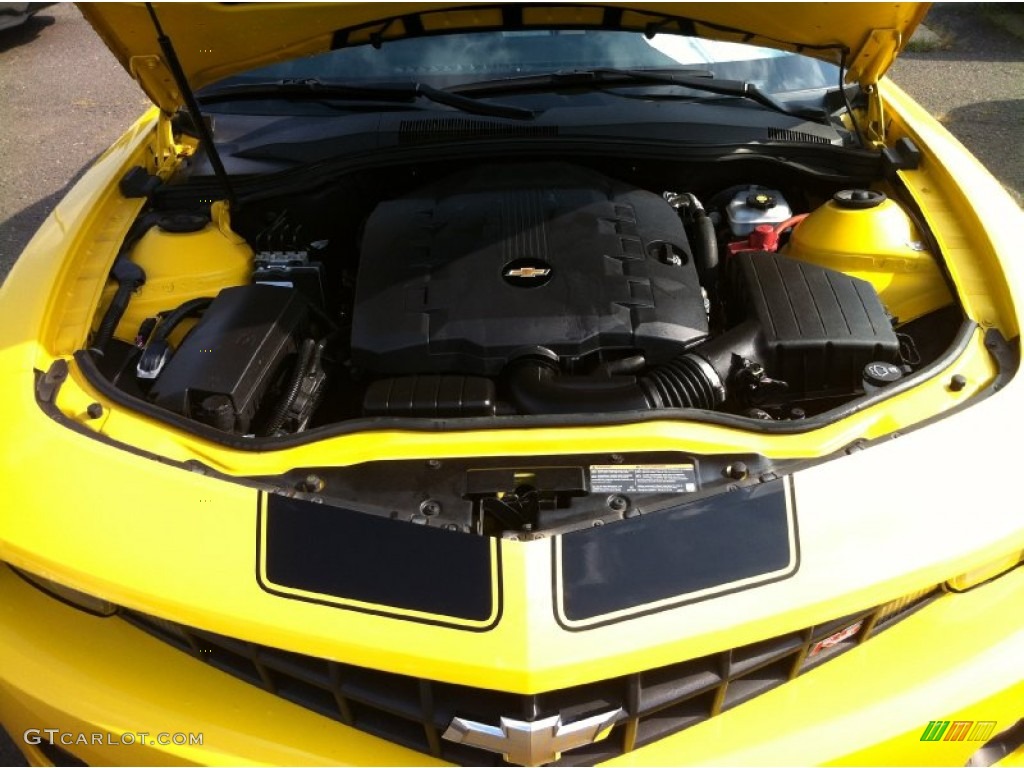2010 Camaro LT/RS Coupe - Rally Yellow / Black photo #26