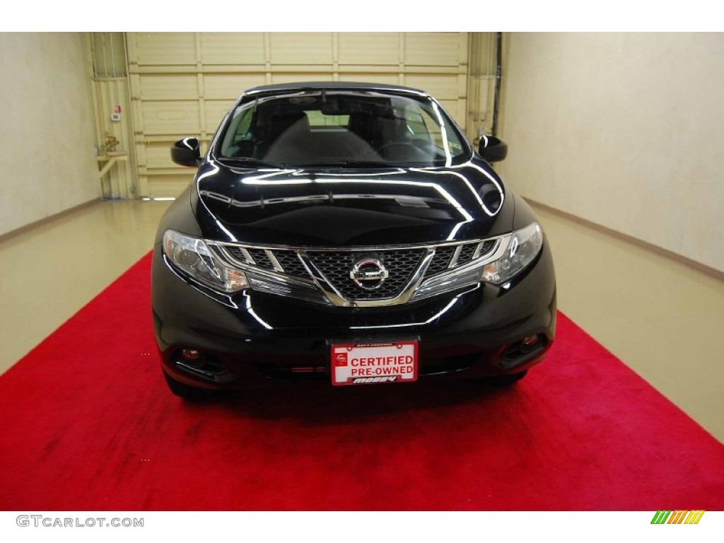 2011 Murano CrossCabriolet AWD - Super Black / Black photo #2