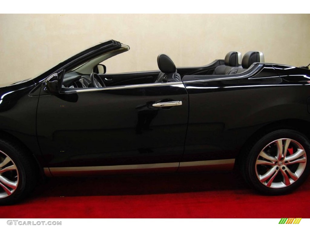 2011 Murano CrossCabriolet AWD - Super Black / Black photo #14