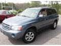 2005 Bluestone Metallic Toyota Highlander V6  photo #3