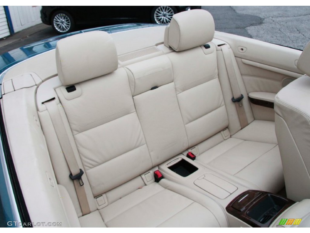 2008 BMW 3 Series 328i Convertible Rear Seat Photo #85628149