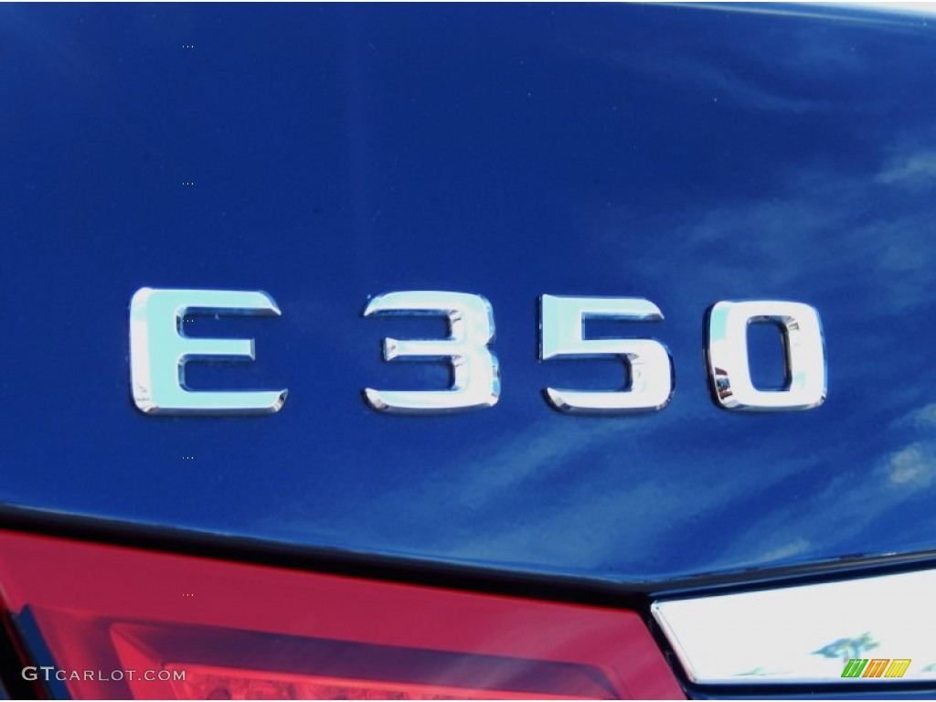 2010 E 350 Sedan - Capri Blue Metallic / Almond Beige photo #9