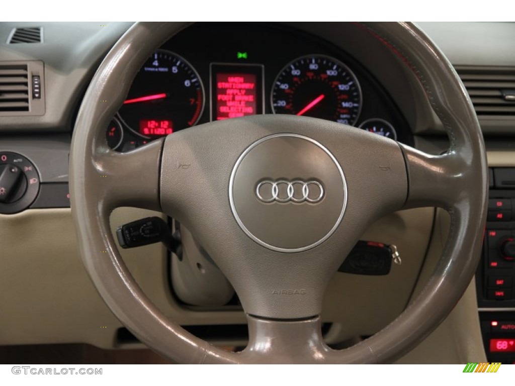 2004 Audi A4 1.8T quattro Sedan Steering Wheel Photos