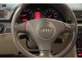 2004 Audi A4 Beige Interior Steering Wheel Photo