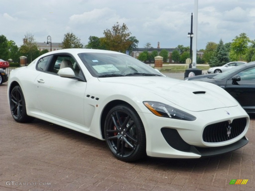 Bianco Eldorado (White) 2014 Maserati GranTurismo MC Coupe Exterior Photo #85630090