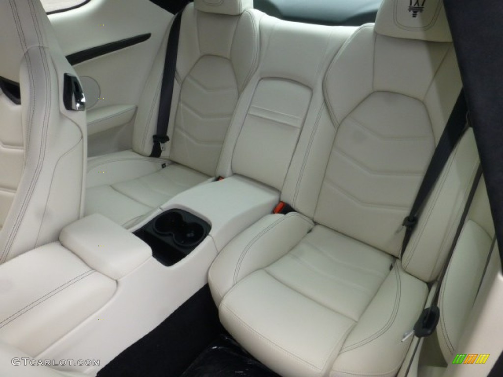 2014 Maserati GranTurismo MC Coupe Rear Seat Photo #85630393