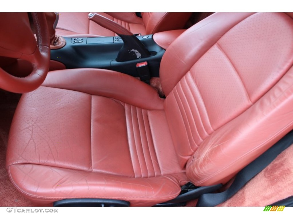 Boxster Red Interior 2003 Porsche Boxster Standard Boxster Model Photo #85630552
