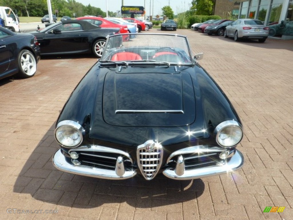 Black 1963 Alfa Romeo Giulia Spider Exterior Photo #85630777