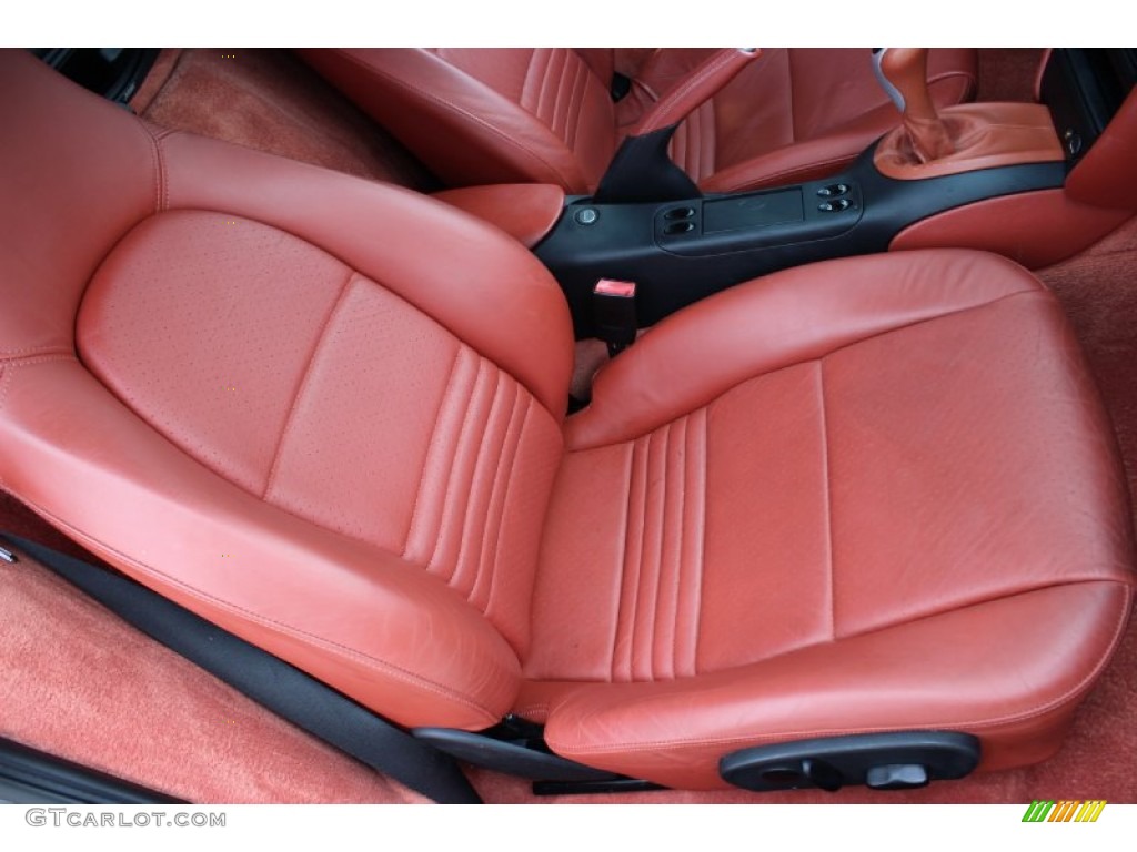 Boxster Red Interior 2003 Porsche Boxster Standard Boxster Model Photo #85630801