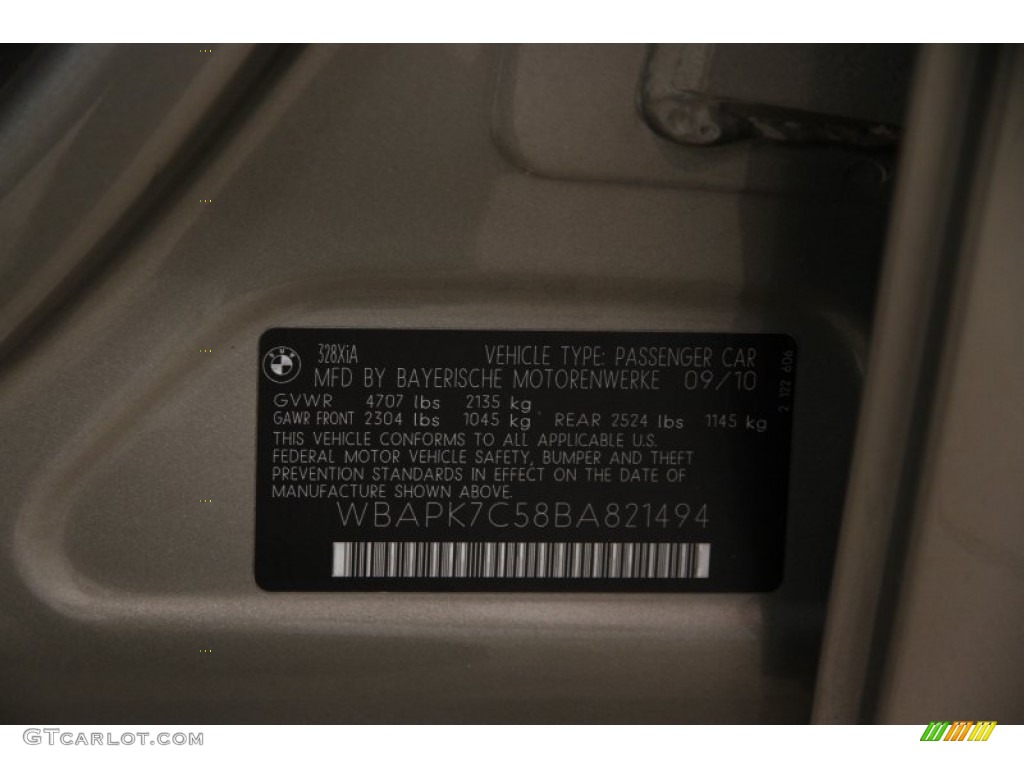 2011 3 Series 328i xDrive Sedan - Platinum Bronze Metallic / Beige Dakota Leather photo #18