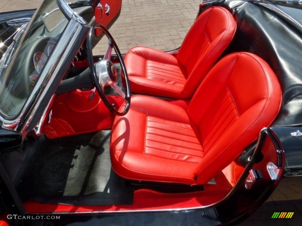 1963 Alfa Romeo Giulia Spider Interior Color Photos