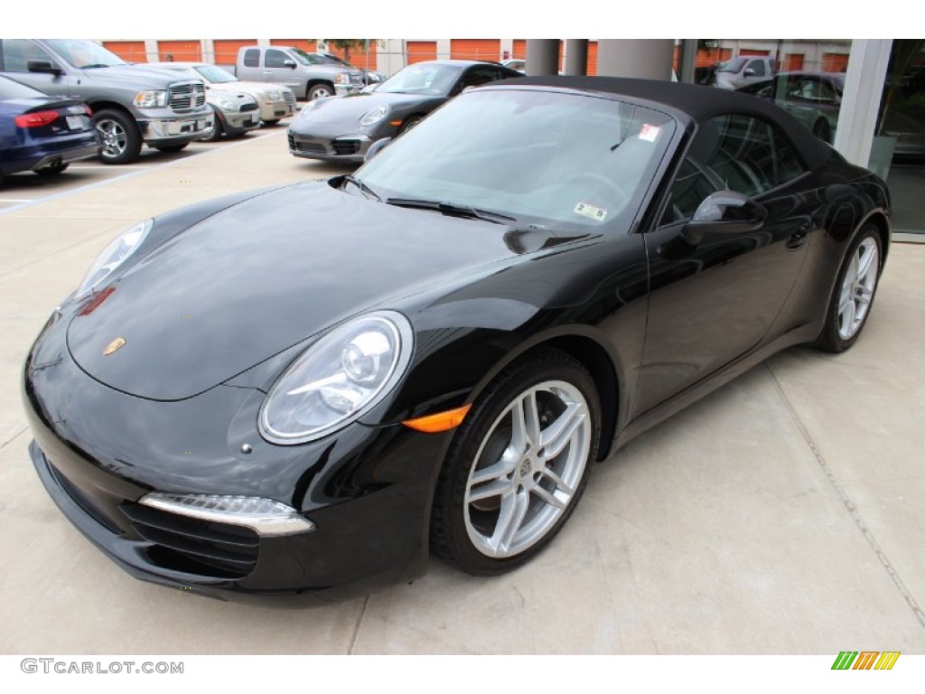 2013 911 Carrera Cabriolet - Black / Black photo #13