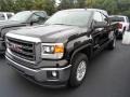 Front 3/4 View of 2014 Sierra 1500 SLE Double Cab 4x4