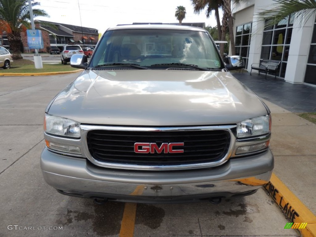 2002 Sierra 1500 SLE Extended Cab 4x4 - Pewter Metallic / Neutral photo #2