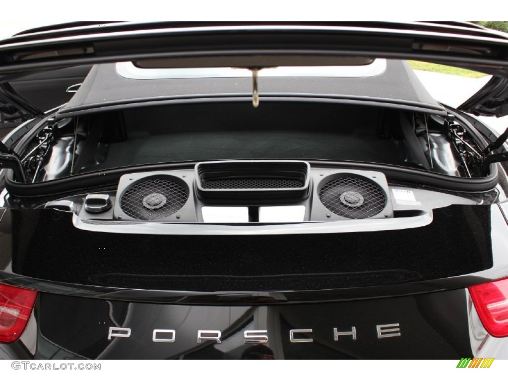 2013 911 Carrera Cabriolet - Black / Black photo #43