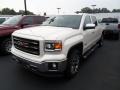 2014 White Diamond Tricoat GMC Sierra 1500 SLT Crew Cab 4x4  photo #1