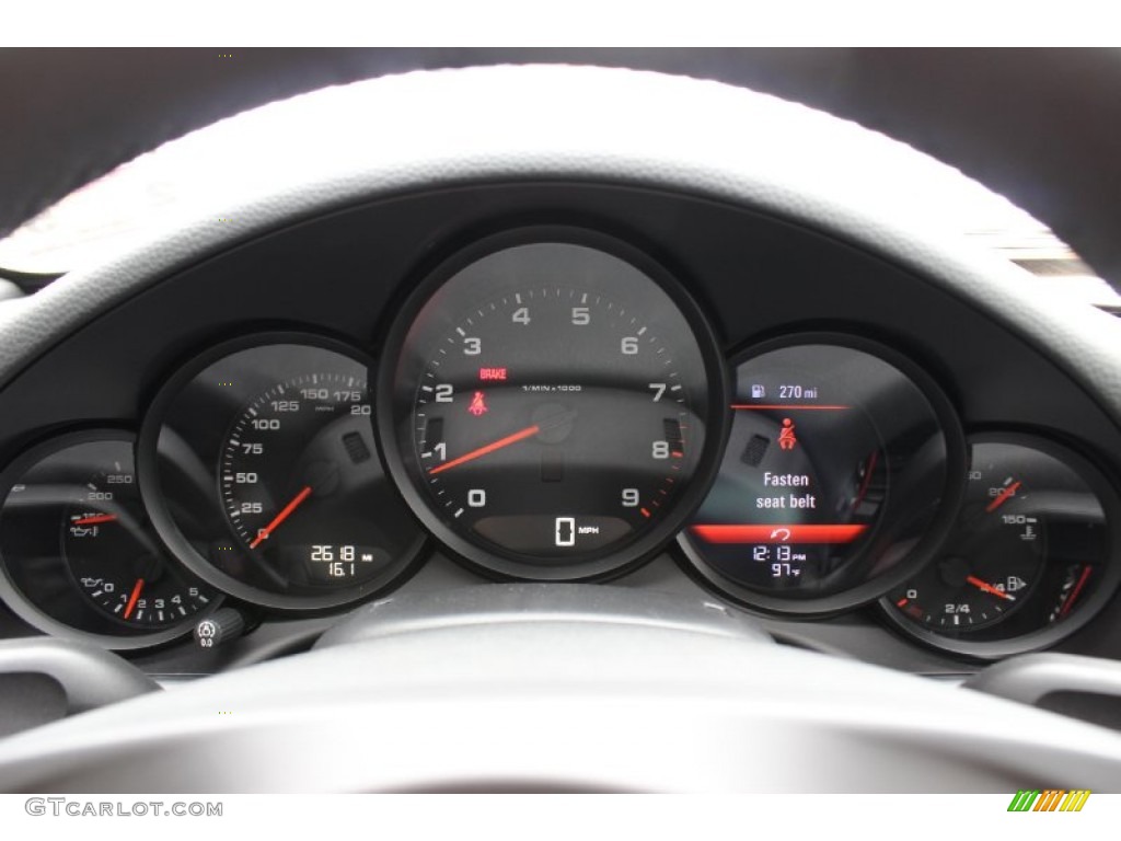 2013 Porsche 911 Carrera Cabriolet Gauges Photo #85631733