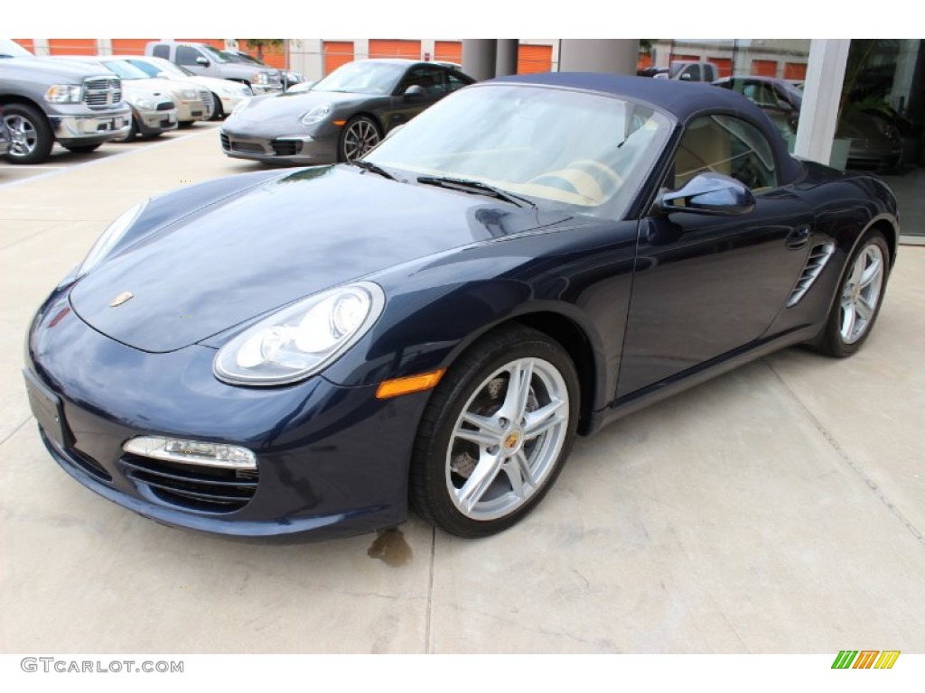 Dark Blue Metallic 2010 Porsche Boxster Standard Boxster Model Exterior Photo #85632682