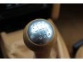 2010 Porsche Boxster Sand Beige Interior Transmission Photo