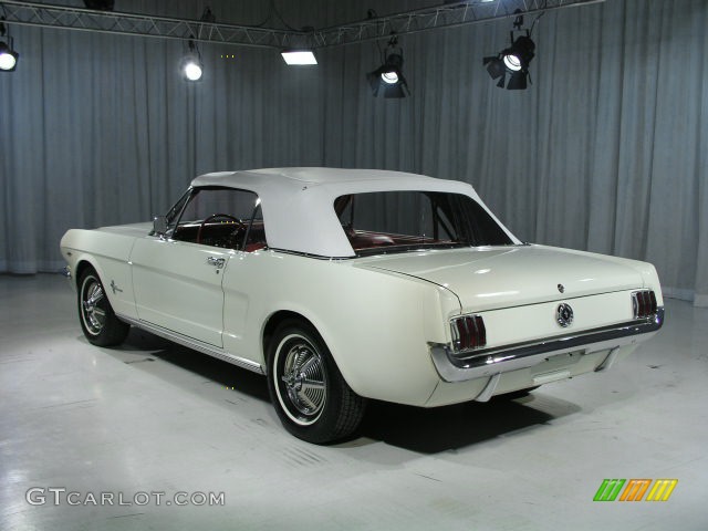1964 Mustang Convertible - White / Red photo #2