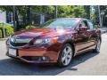 2013 Crimson Garnet Acura ILX 2.0L Technology  photo #7