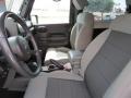 2010 Jeep Wrangler Dark Khaki/Medium Khaki Interior Front Seat Photo
