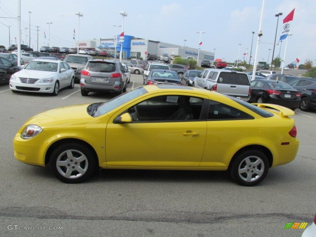 Competition Yellow 2009 Pontiac G5 Standard G5 Model Exterior Photo #85634974