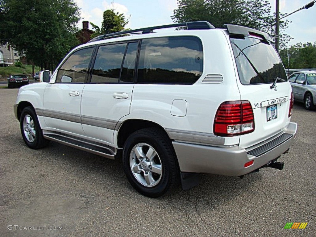 2003 Land Cruiser  - Natural White / Stone photo #3
