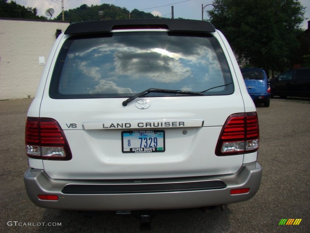 2003 Land Cruiser  - Natural White / Stone photo #5