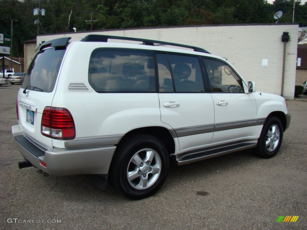 2003 Land Cruiser  - Natural White / Stone photo #7