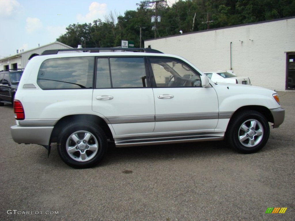 2003 Land Cruiser  - Natural White / Stone photo #8
