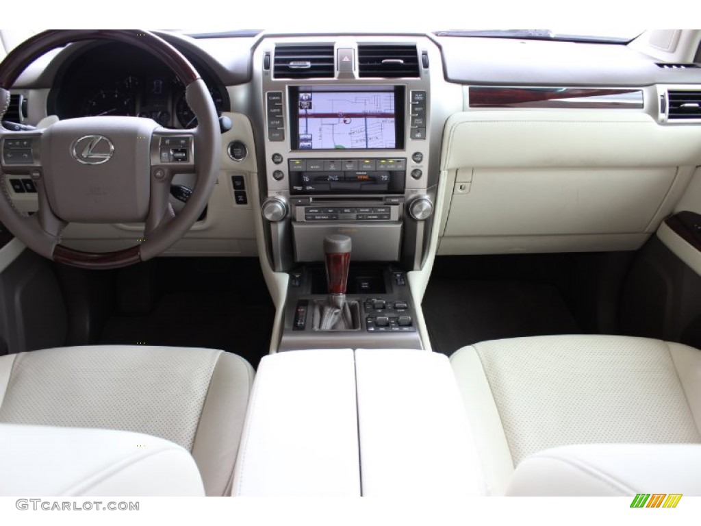 2012 Lexus GX 460 Premium Ecru/Auburn Bubinga Dashboard Photo #85635478