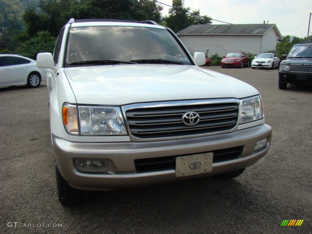 2003 Land Cruiser  - Natural White / Stone photo #12