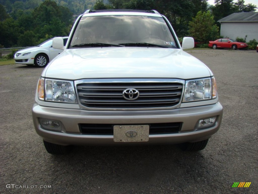 2003 Land Cruiser  - Natural White / Stone photo #13