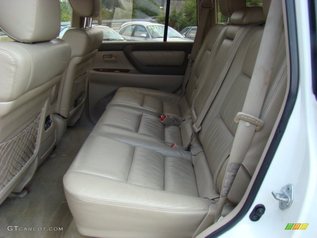2003 Toyota Land Cruiser Standard Land Cruiser Model Rear Seat Photo #85635685