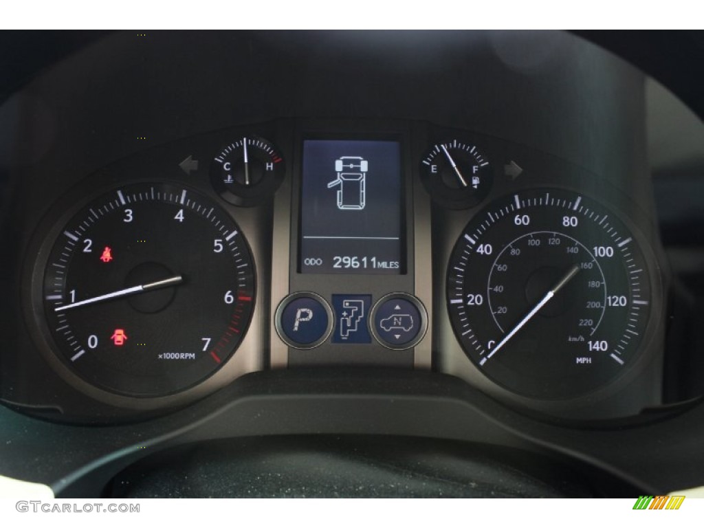 2012 Lexus GX 460 Premium Gauges Photos