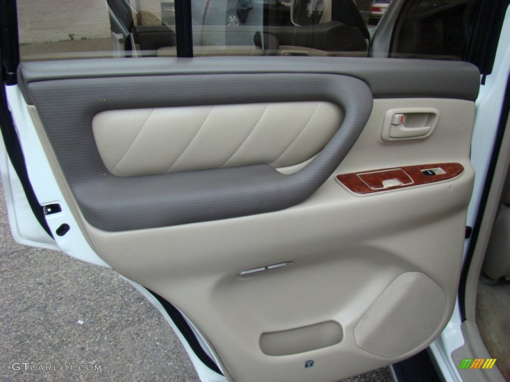 2003 Toyota Land Cruiser Standard Land Cruiser Model Stone Door Panel Photo #85635712