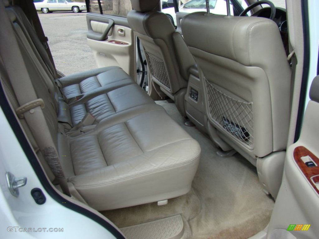 2003 Land Cruiser  - Natural White / Stone photo #27