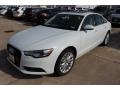 2014 Glacier White Metallic Audi A6 2.0T quattro Sedan  photo #3