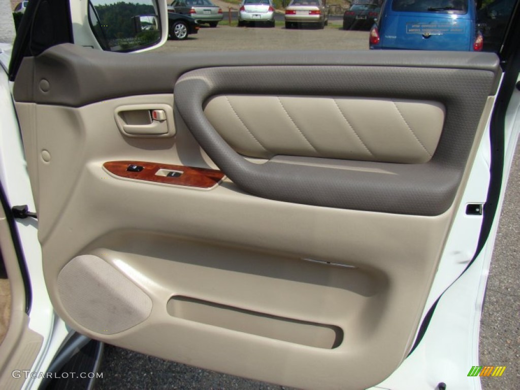 2003 Toyota Land Cruiser Standard Land Cruiser Model Stone Door Panel Photo #85635793