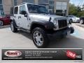 Bright Silver Metallic 2007 Jeep Wrangler Unlimited X